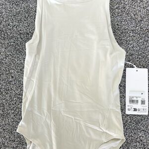 Lululemon Athletica Cream Bodysuit